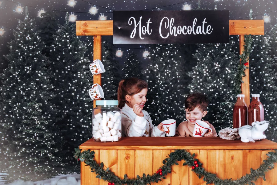 Sesión de Navidad de años anteriores en Mave Studio